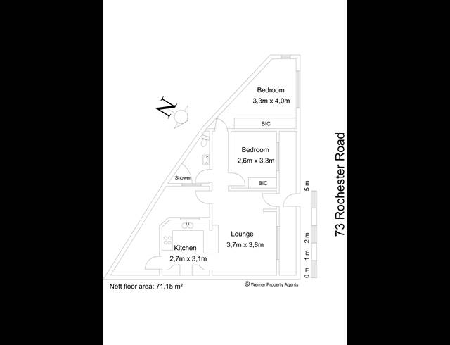 2 bed property to rent in OBSERVATORY